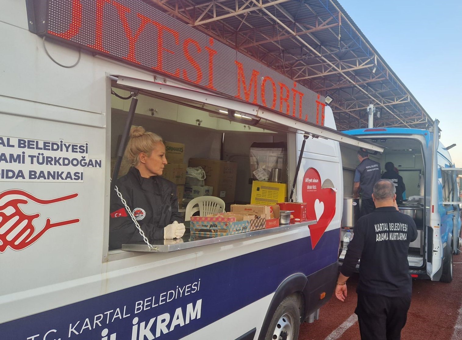 Kartal Belediyesi’nden Balıkesir’deki çalışmalara destek