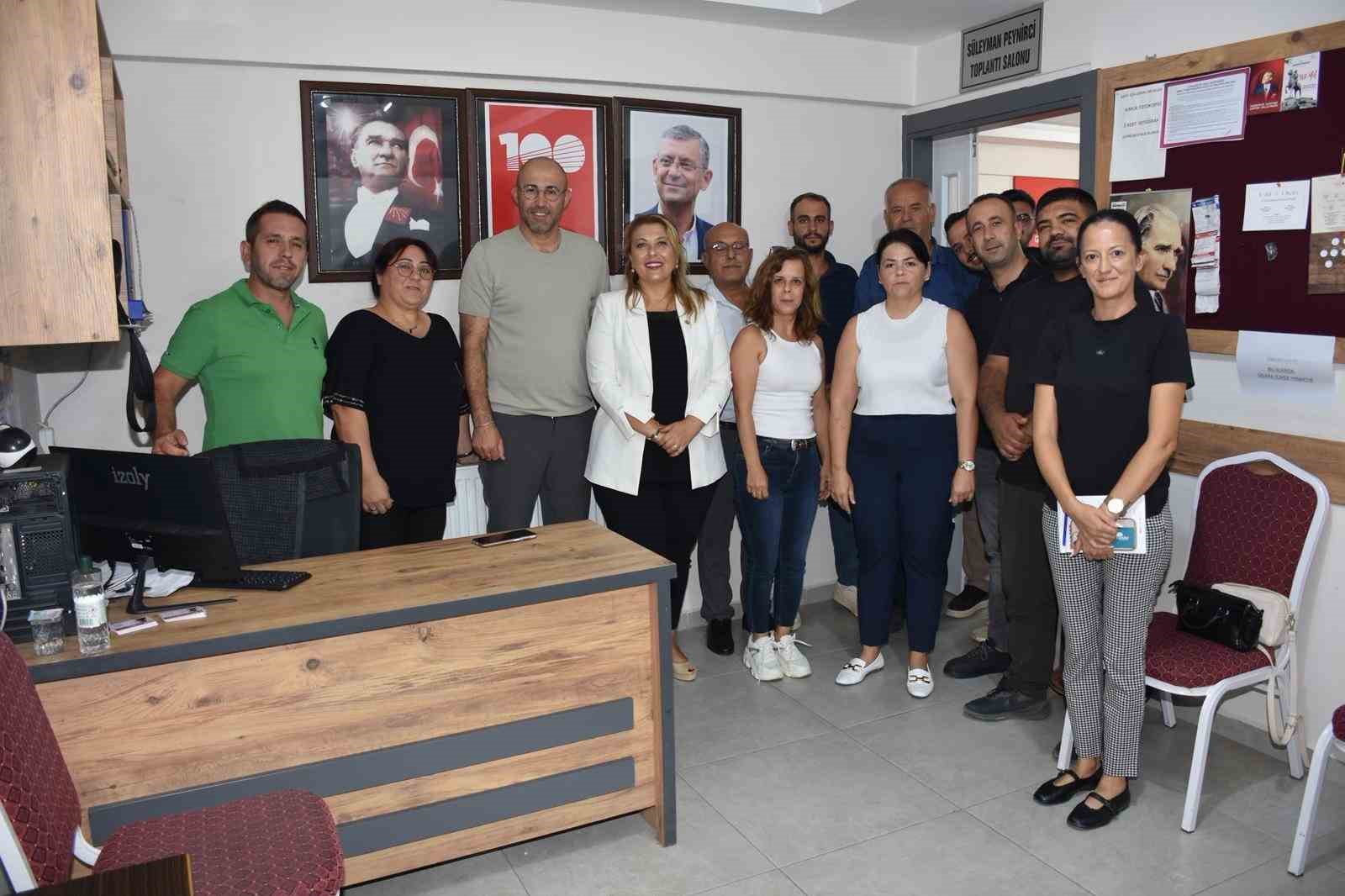 Başkan Zencirci CHP Giresun Milletvekili Gezmiş’i ağırladı