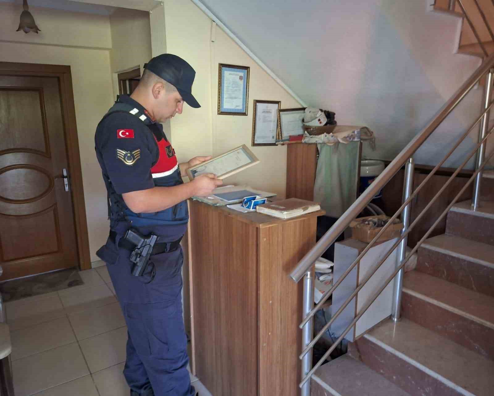 Günübirlik evler ve kiralık araç firmalarına jandarmadan denetim