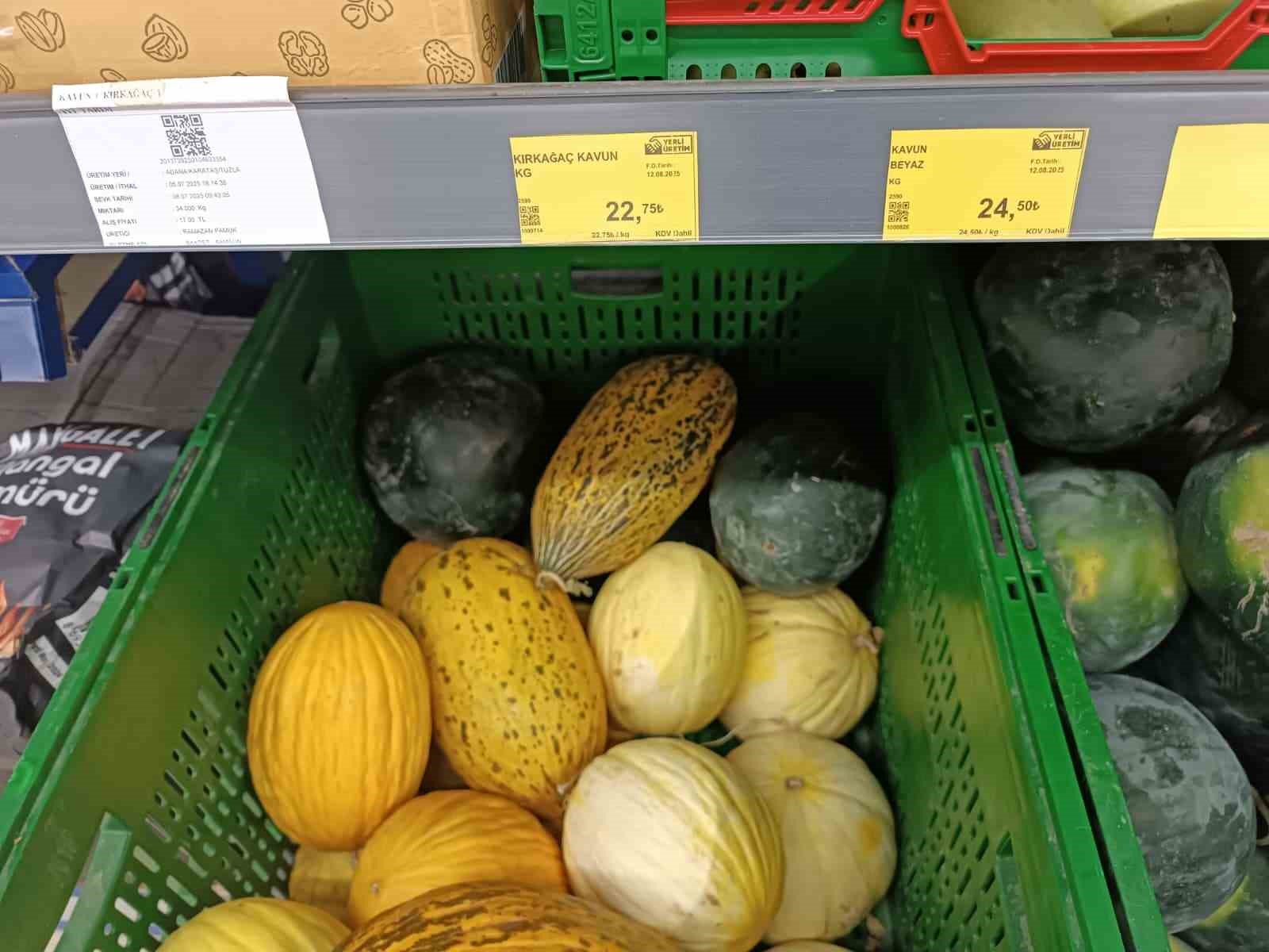 Tarımda planlama eksikliği fiyatları vurdu: Karpuz tarlada 2, markette 8,5 TL