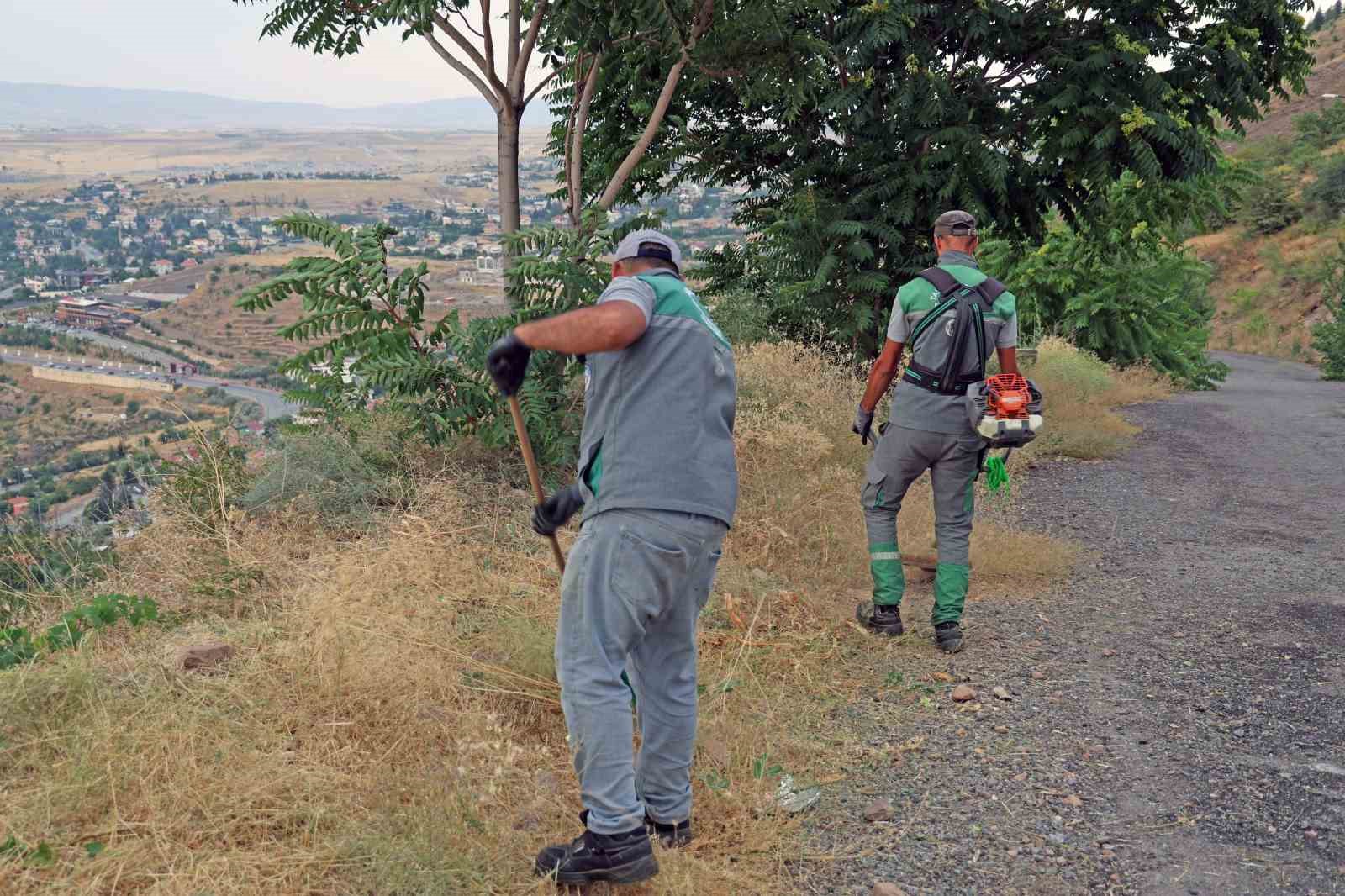 Ali Dağı’nda yangına karşı üst düzey önlem