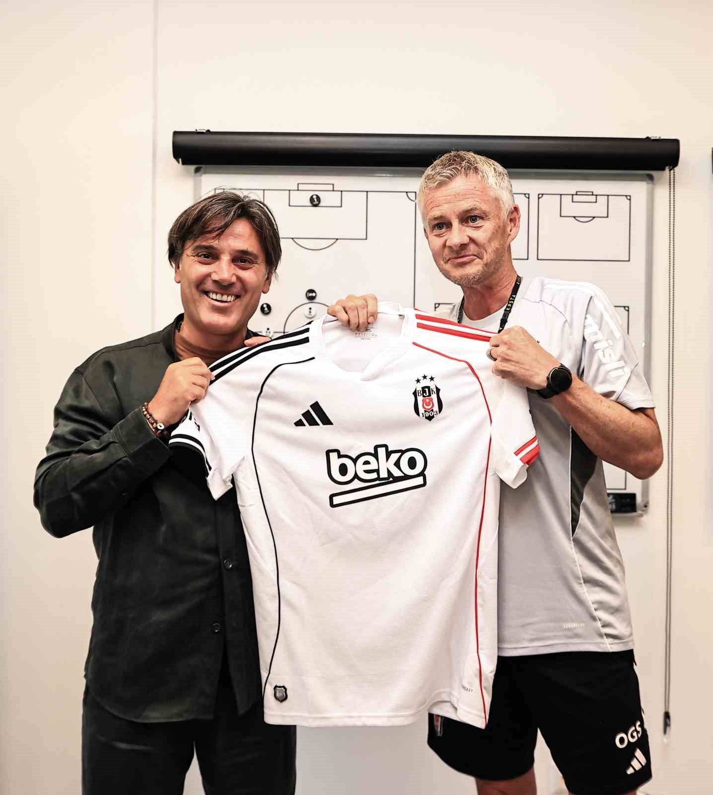 Vincenzo Montella’dan Ole Gunnar Solskjaer’e ziyaret