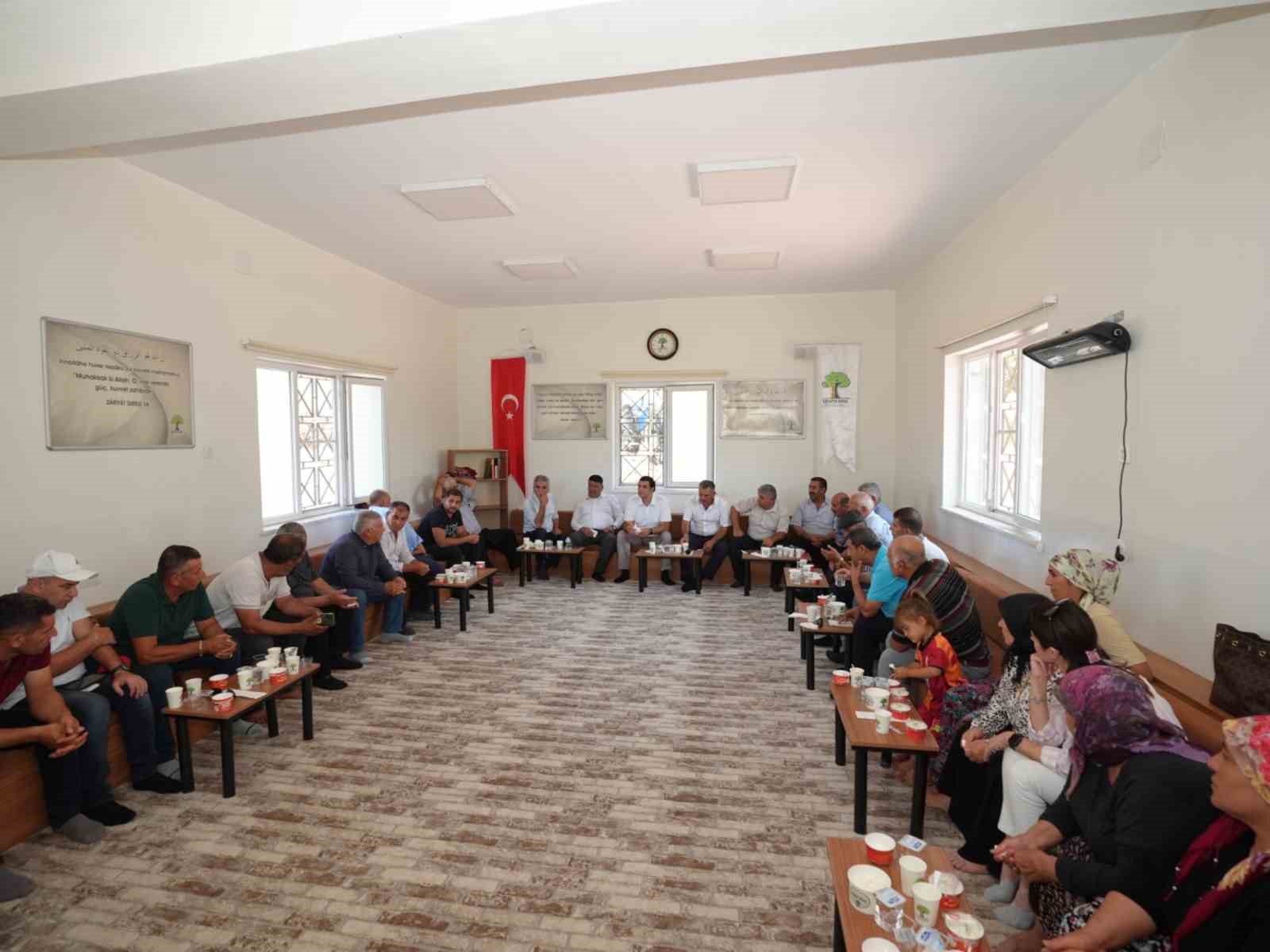Başkan Yılmaz’dan 6 mahalleye ziyaret