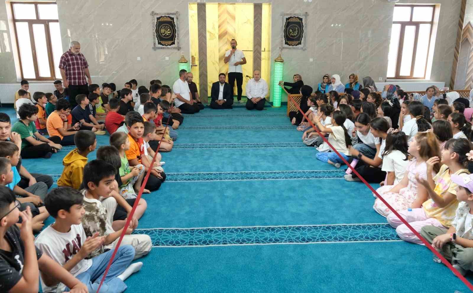 Camii çocuk buluşması gerçekleştirildi