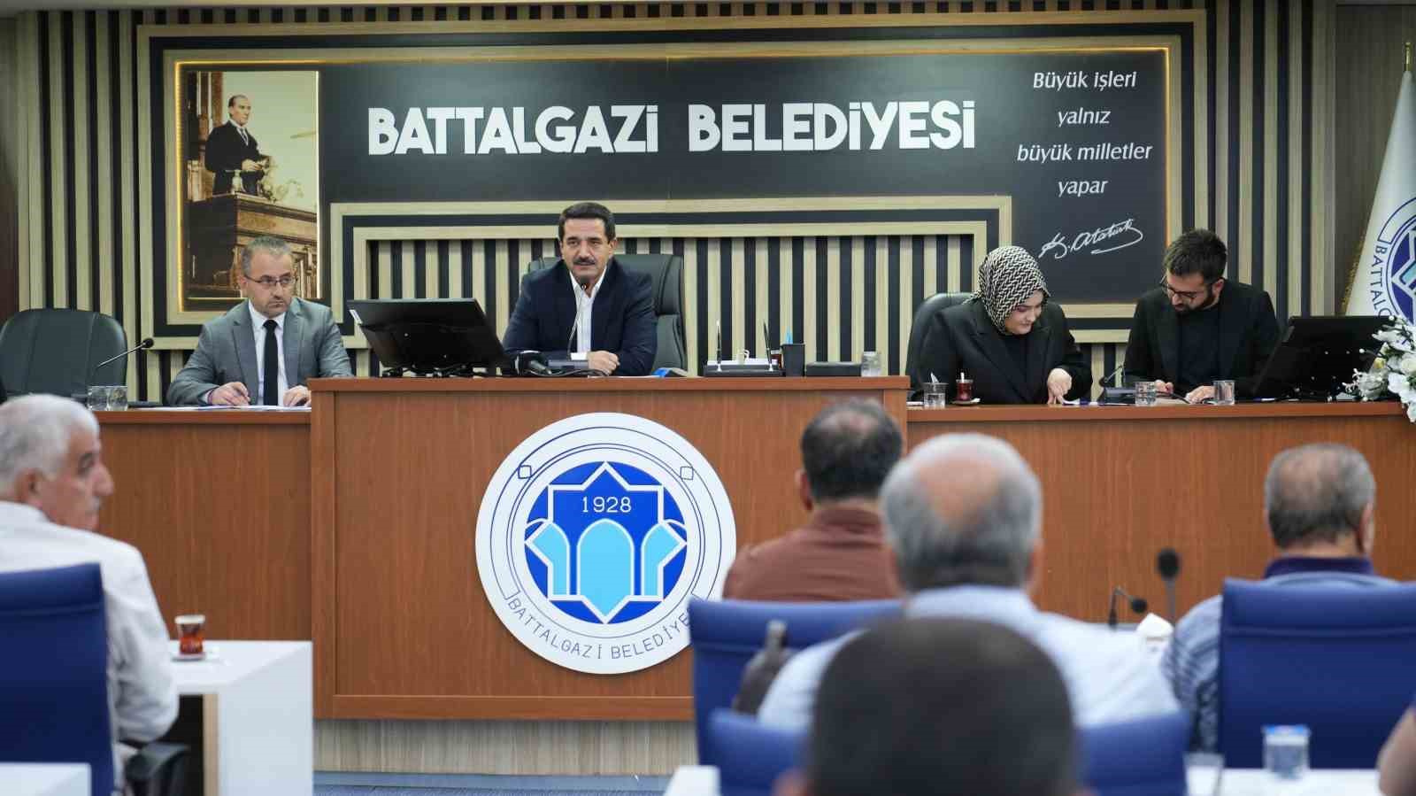 Battalgazi Belediye Meclisi ağustos ayı ilk oturumu gerçekleştirildi