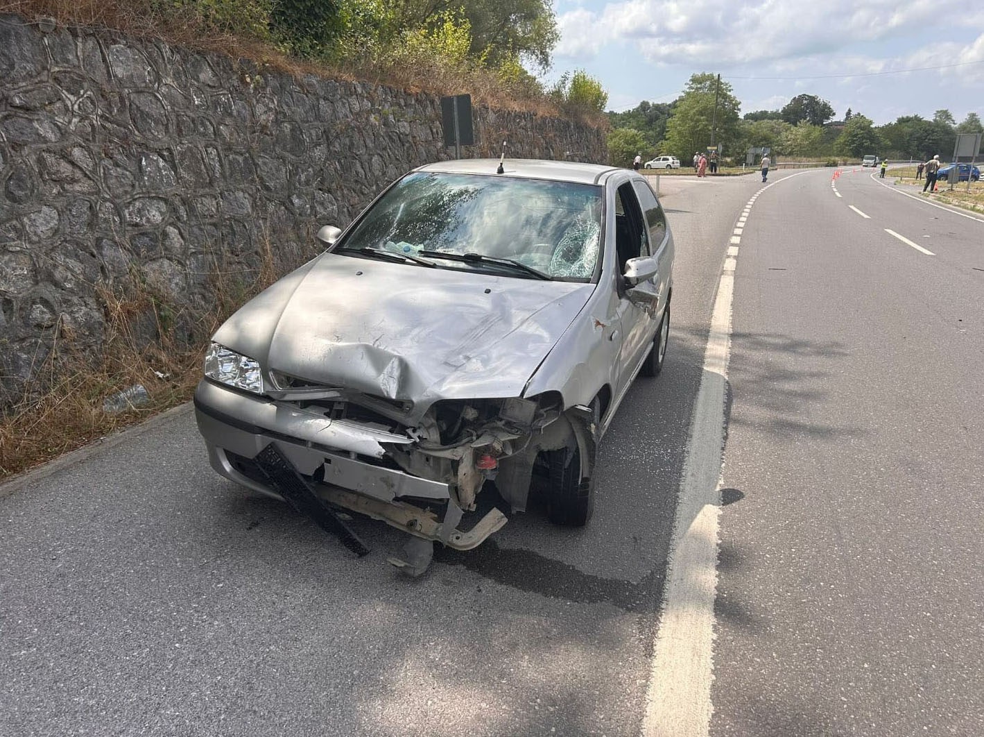 D-650’de otomobil ile elektrikli bisiklet çarpıştı: 1 ölü