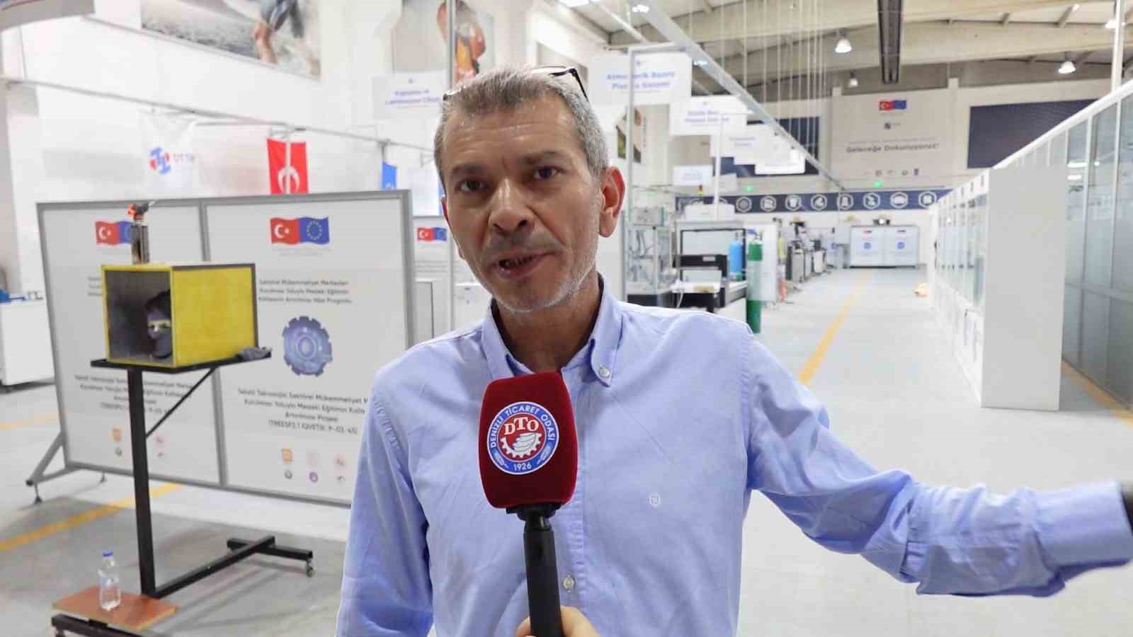 DSO 3. Meslek Komitesi üyeleri, Denizli Teknik Tekstil Merkezini ziyaret etti