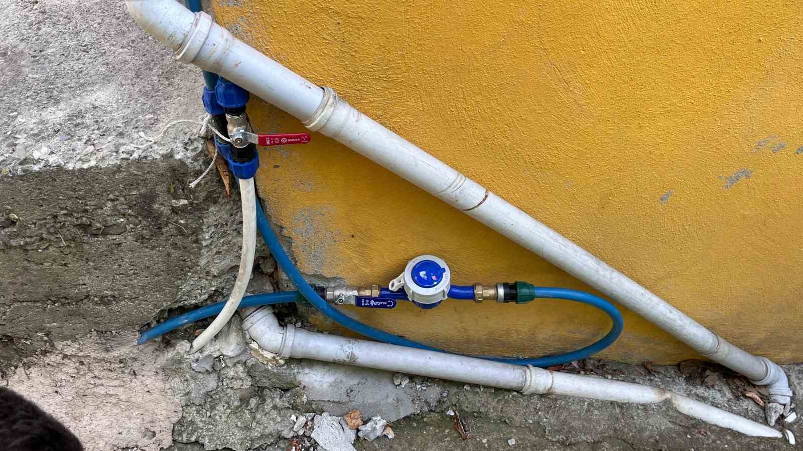 Sinop’ta köylerde 60 haneye su sayacı takıldı