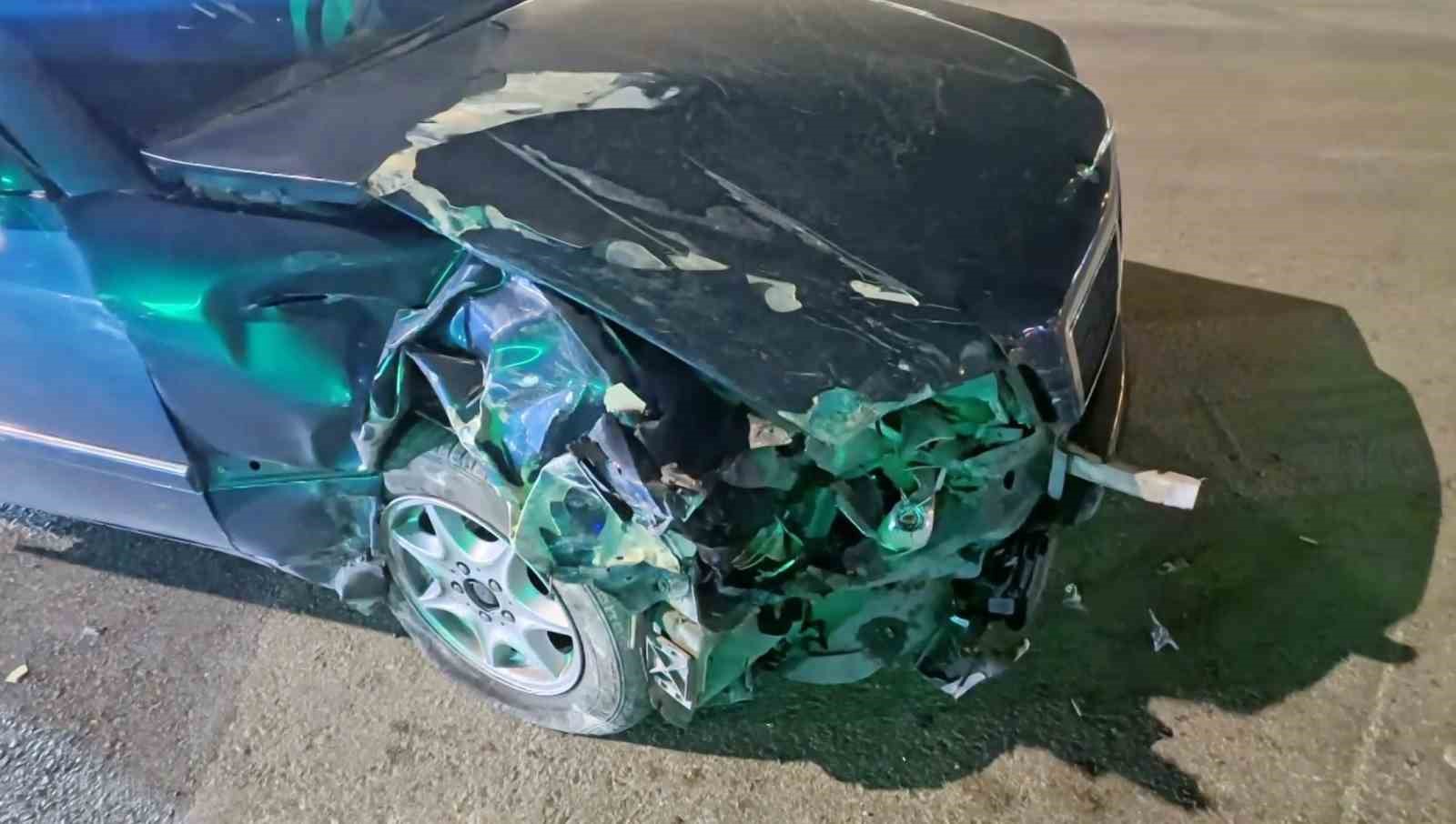 Kaza yapan alkollü sürücü yasal sınırın 4 katı alkollü çıktı