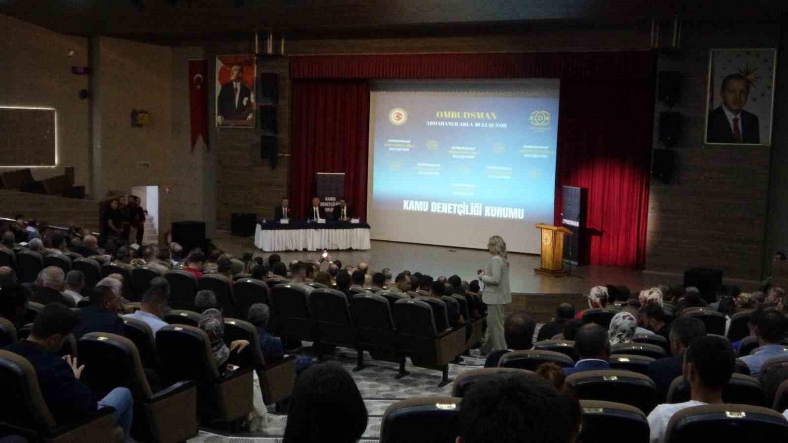 Kamu Başdenetçisi Mehmet Akarca: ’’Amacımız vatandaşın sorununu çözerek, en kısa, en masrafsız, en hızlı ve seri bir şekilde adalete erişimi sağlamak’’