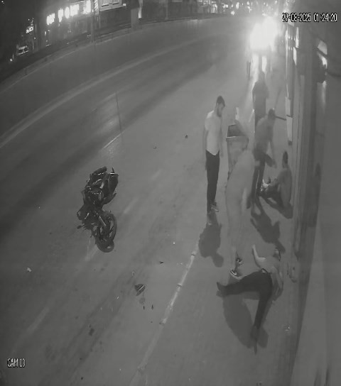Kaza dehşeti kamerada...Ölen motosikletli gencin 3 gün sonra düğünü vardı