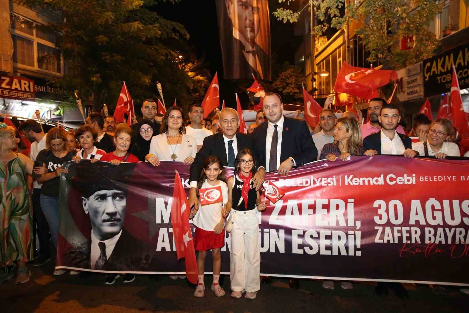 30 Ağustos Zafer Bayramı Küçükçekmece’de coşkuyla kutlandı