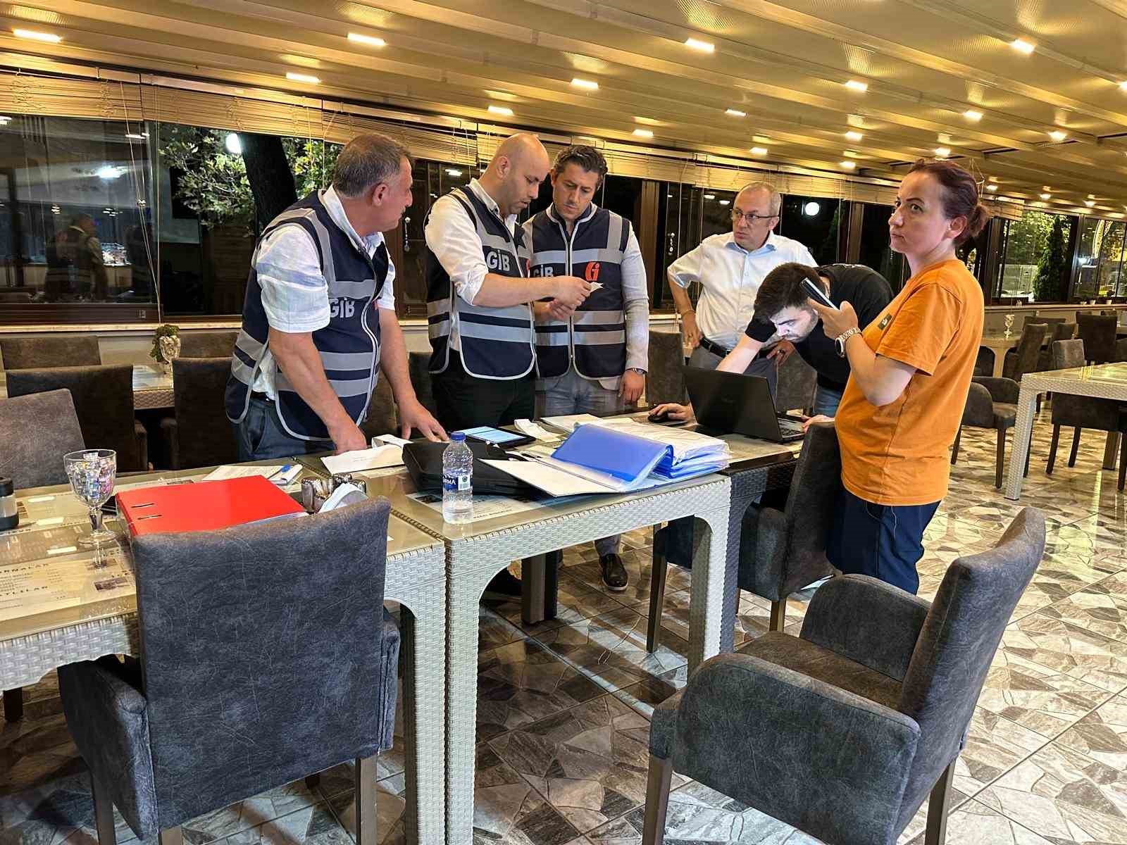 Zonguldak Defterdarlığından mekanlara  denetim