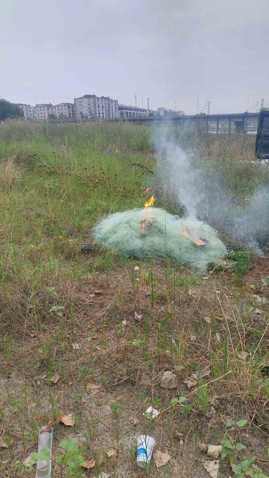Çarşamba’da kaçak ağa geçit yok