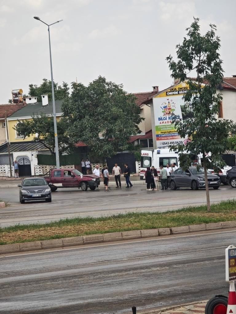 Elazığ’da zincirleme trafik kazası: 1 yaralı