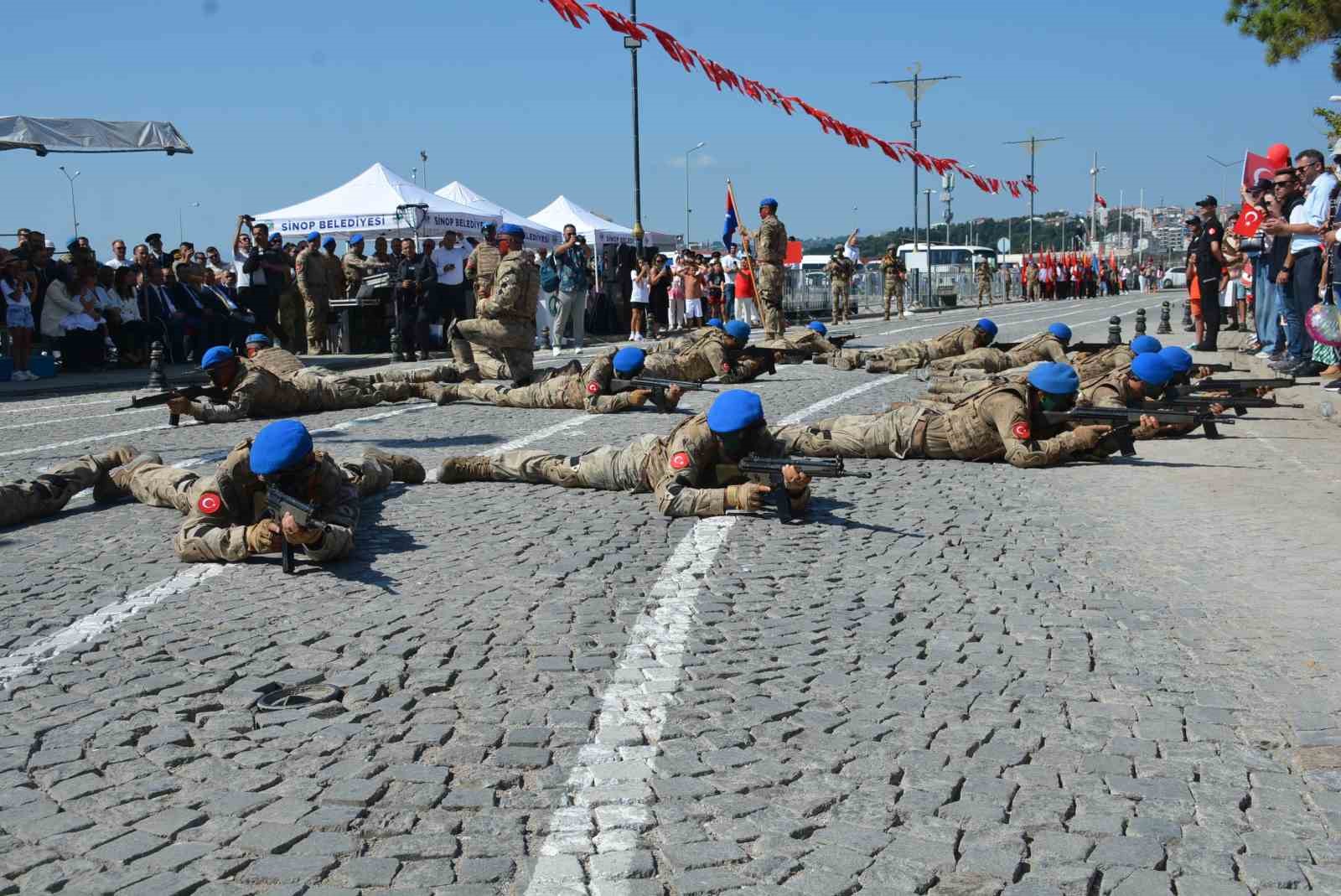 Sinop’ta 30 Ağustos Zafer Bayramı kutlandı