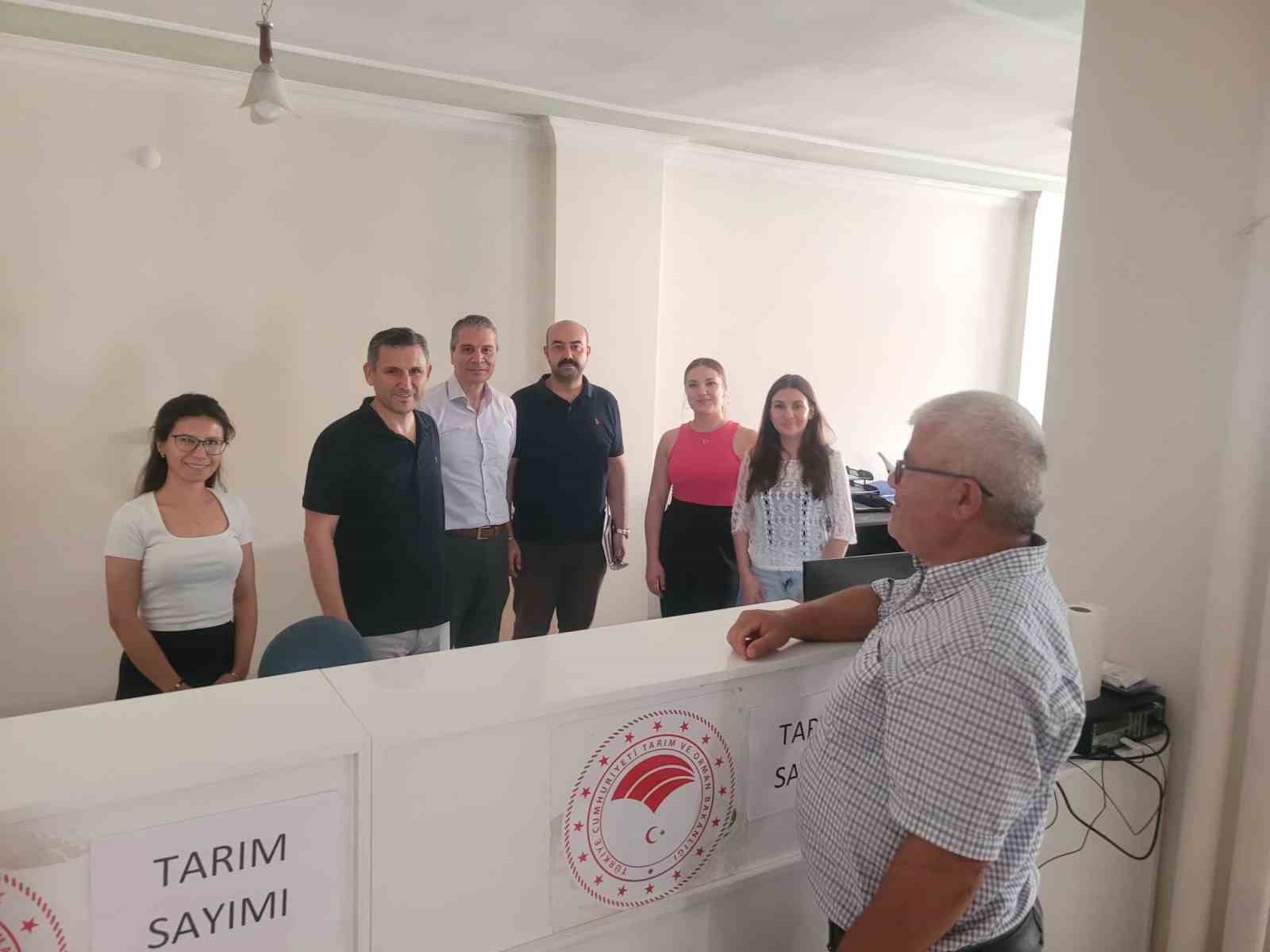 Uşak’ta 2025 Tarım Sayımı çalışmaları sürüyor