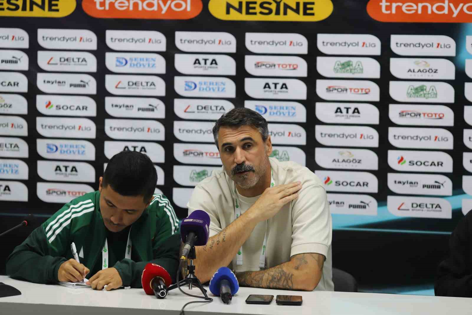 Iğdır FK - Hatayspor maçının ardından