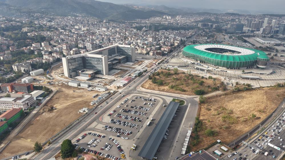 Bursa’nın en büyük acil servisli hastanesi açılmak için gün sayıyor