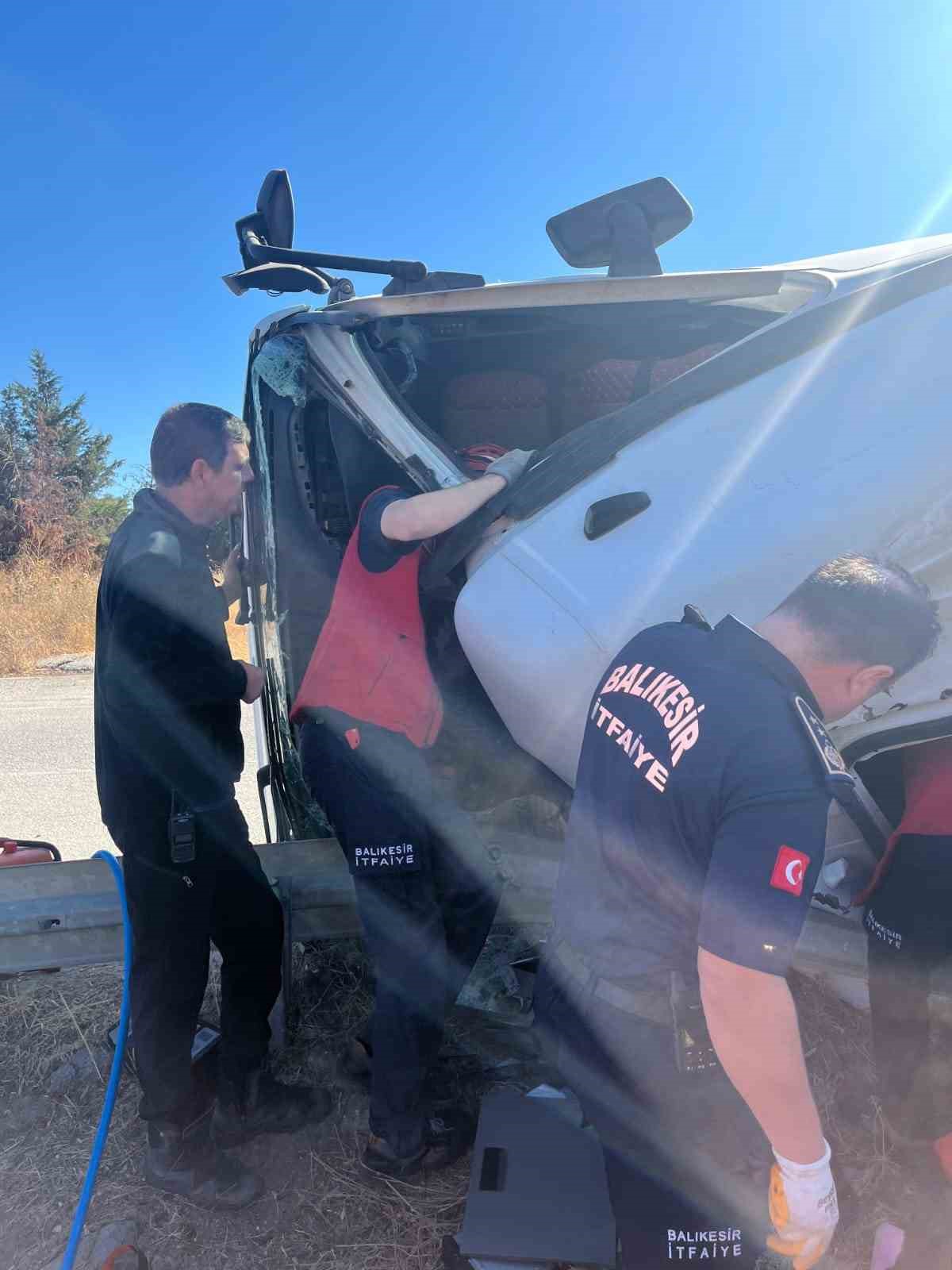 Susurluk’ta trafik kazası: 1 ölü