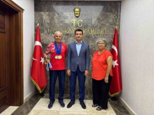 Urlalı gaziden tarihi başarı