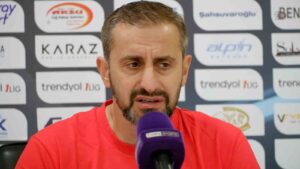 Serkan Özbalta: "Tempoyu yükseltmek isteyen bir takımız"