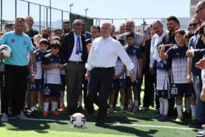 Yunuseli Mahallesine yeni spor tesisi