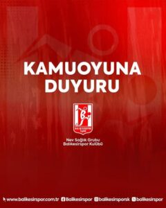 Balıkesirspor’da olağanüstü genel kurul tarihi belli oldu