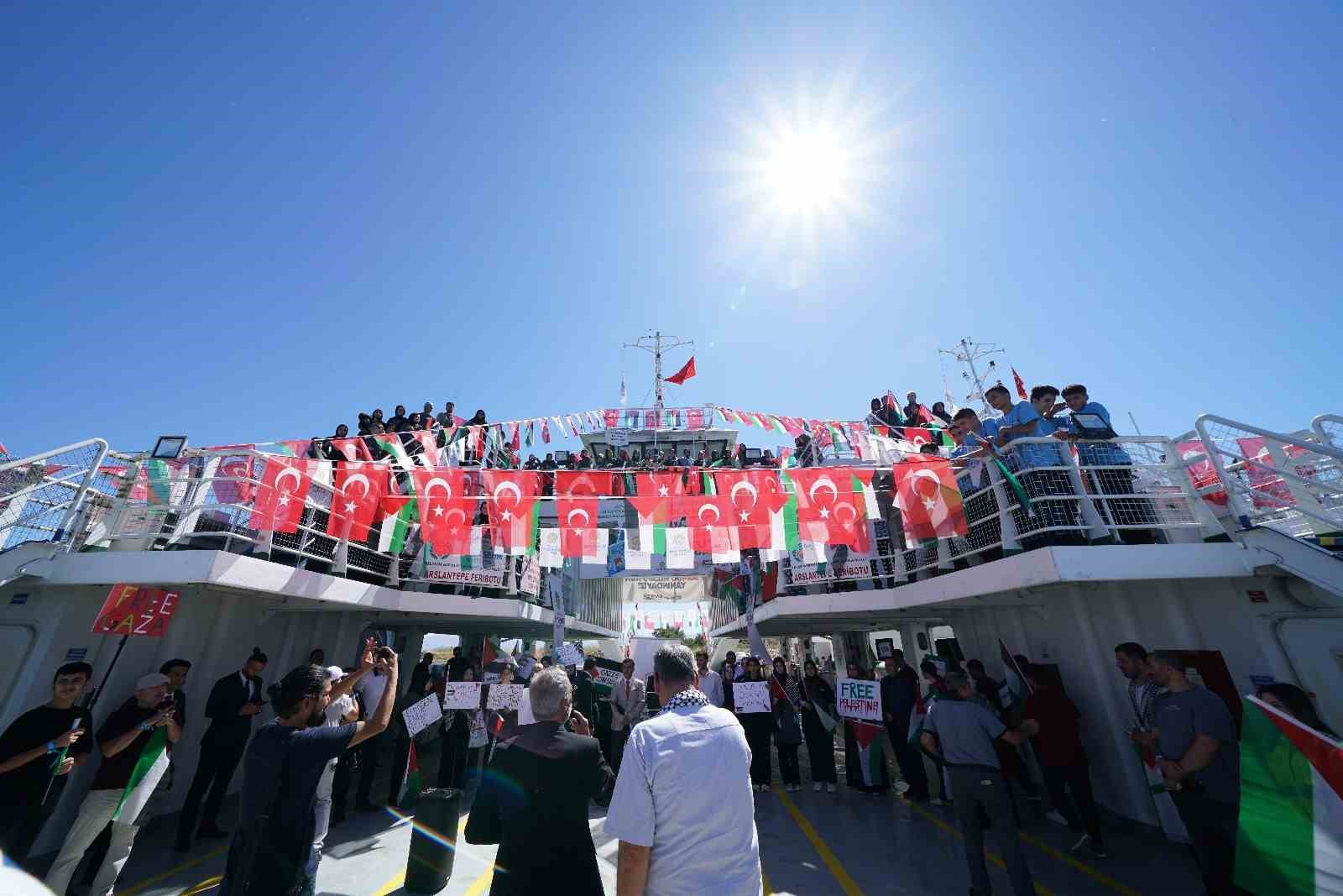 Malatya’dan Gazze’ye anlamlı destek