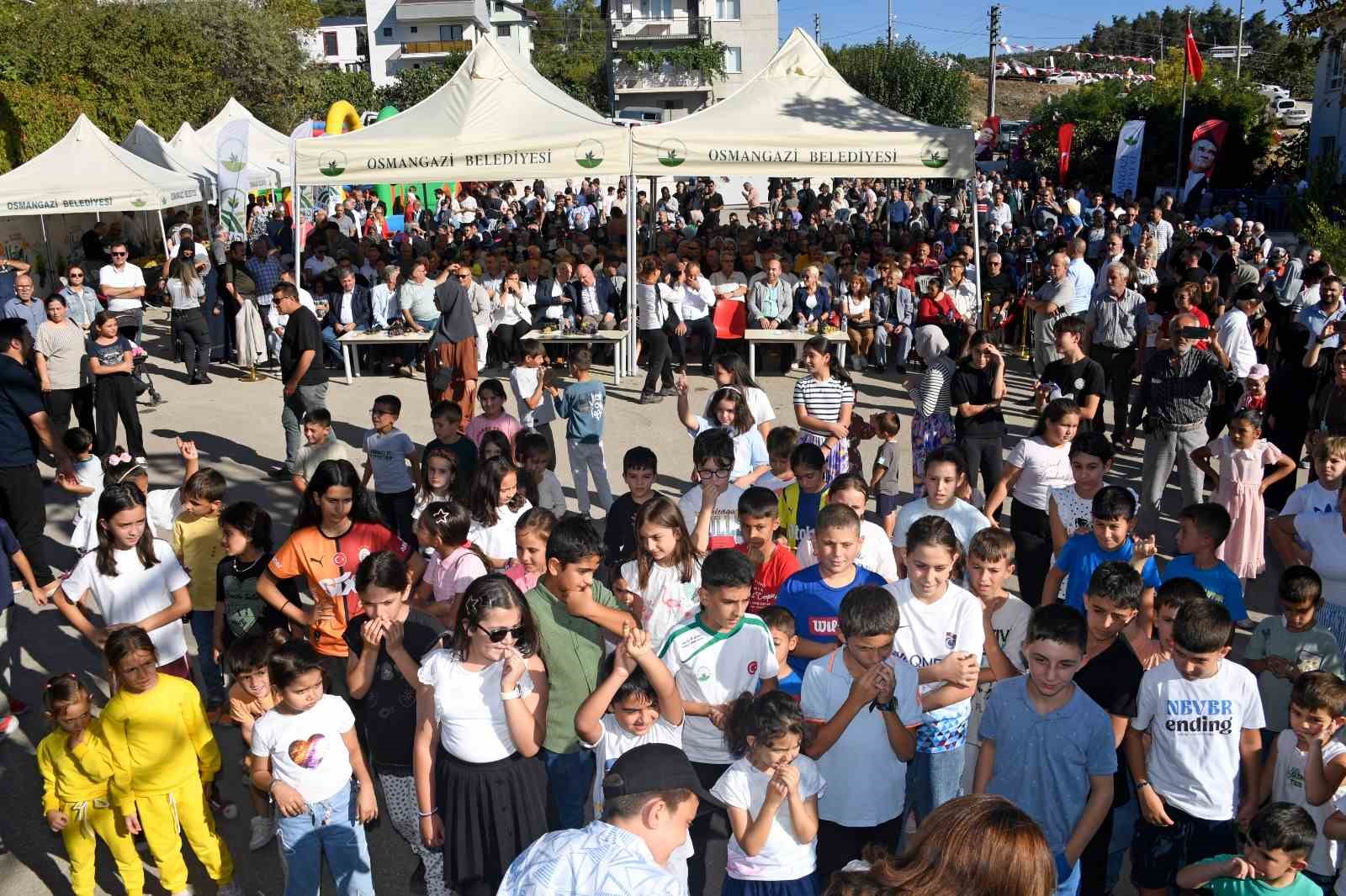 En kaliteli üzümler Osmangazi’de yarıştı