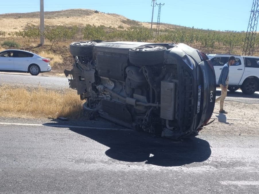 Siirt’te trafik kazası: 1 yaralı