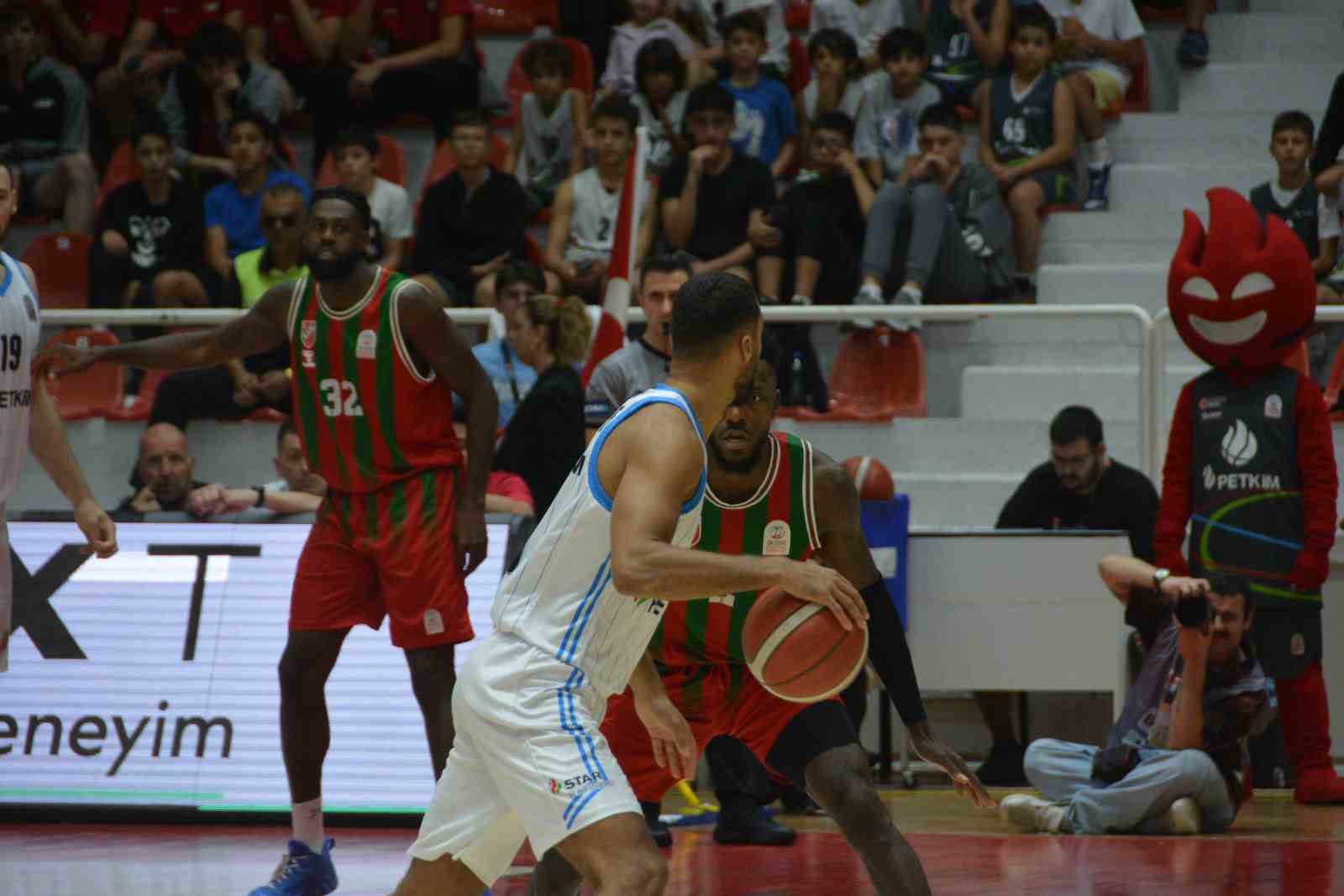 Basketbol Süper Ligi:: Aliağa Petkimspor:  85   Karşıyaka :73