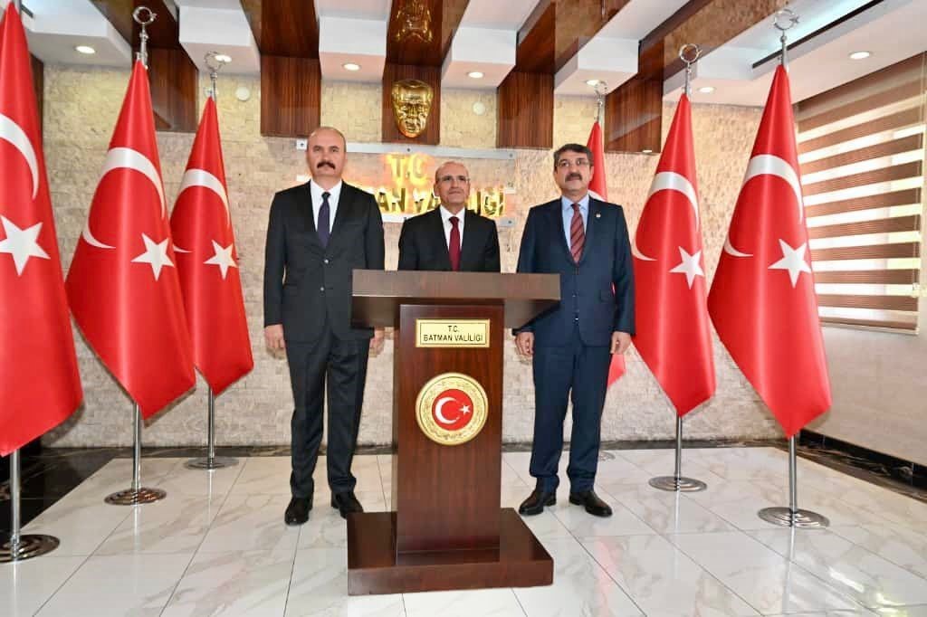 Hazine ve Maliye Bakanı Şimşek Batman’da