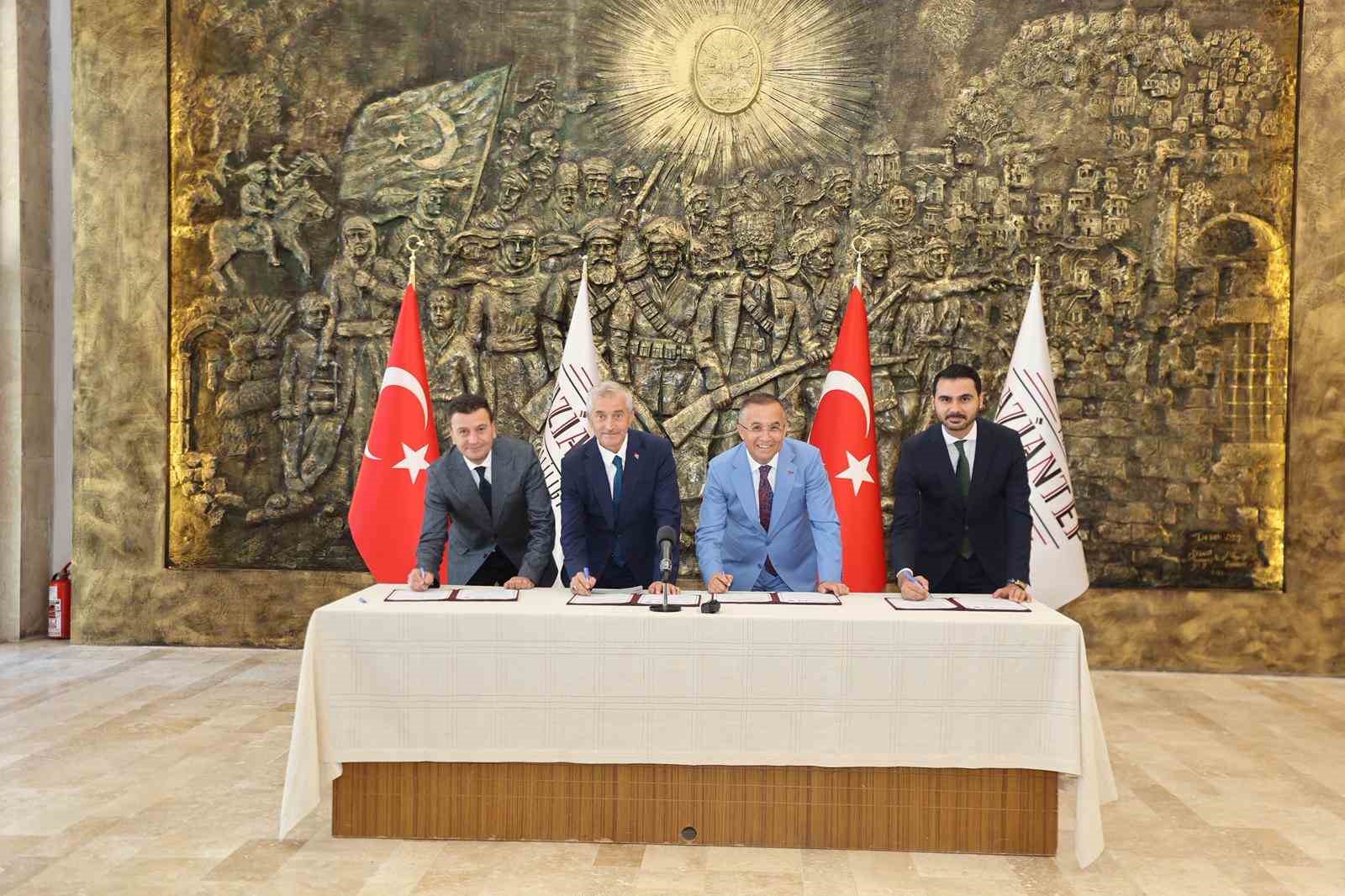 Gaziantep’te küçük yaş grupları için futbol protokolü imzalandı