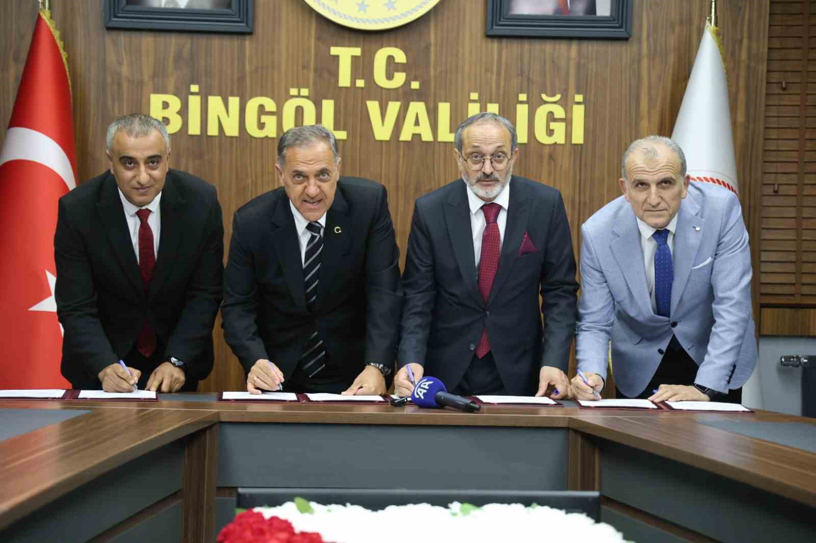 Bingöl Üniversitesi,  İŞGEM ve OSB ile protokol imzaladı