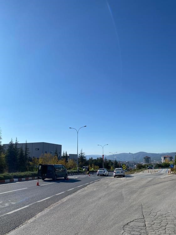 Bilecik’te yol çalışmaları için sürücülere uyarı