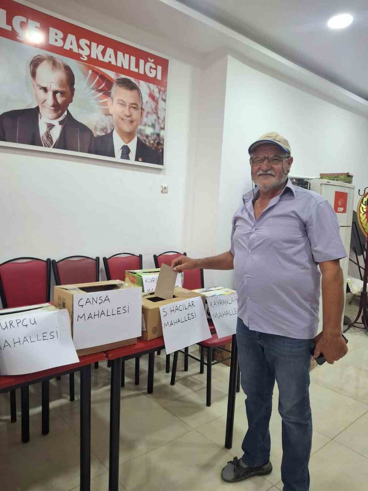 CHP Selendi’de delege seçimleri tamamlandı