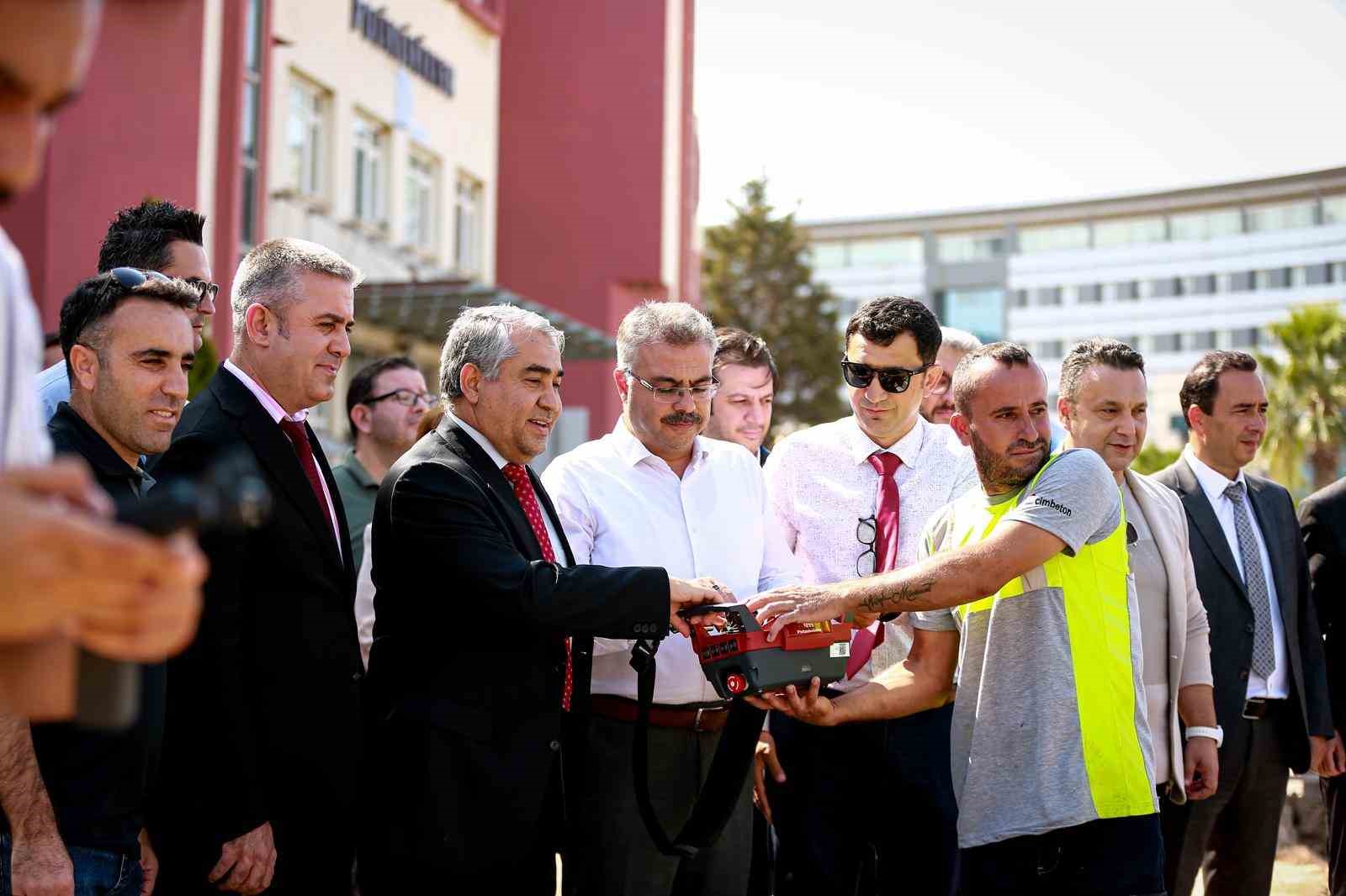 ADÜ Hastanesi Yeni Poliklinik ve Laboratuvar Binası Temel Atma Töreni gerçekleştirildi