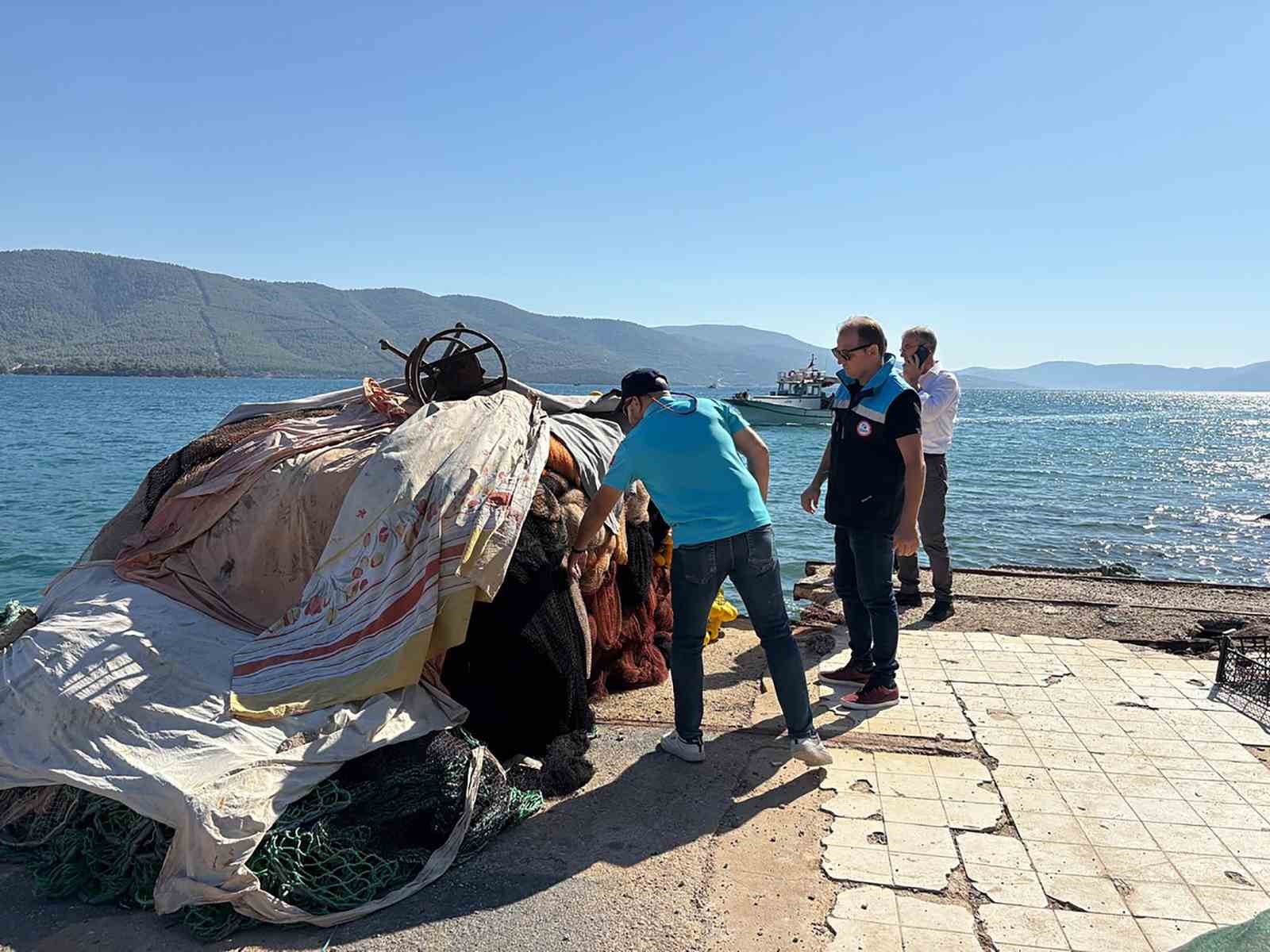 Güllük Körfezi’nde kaçak avcılık denetimi