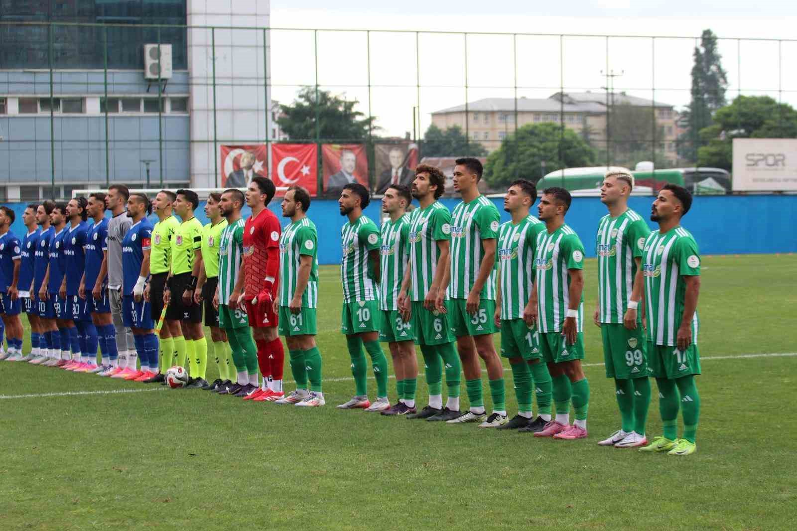 TFF 3. Lig: Pazarspor: 1 - Çayelispor: 1
