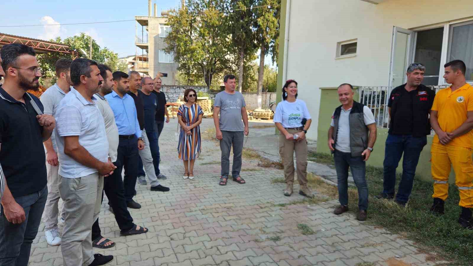Gazipaşa’da arama kurtarma ekiplerine hayat kurtaran eğitim