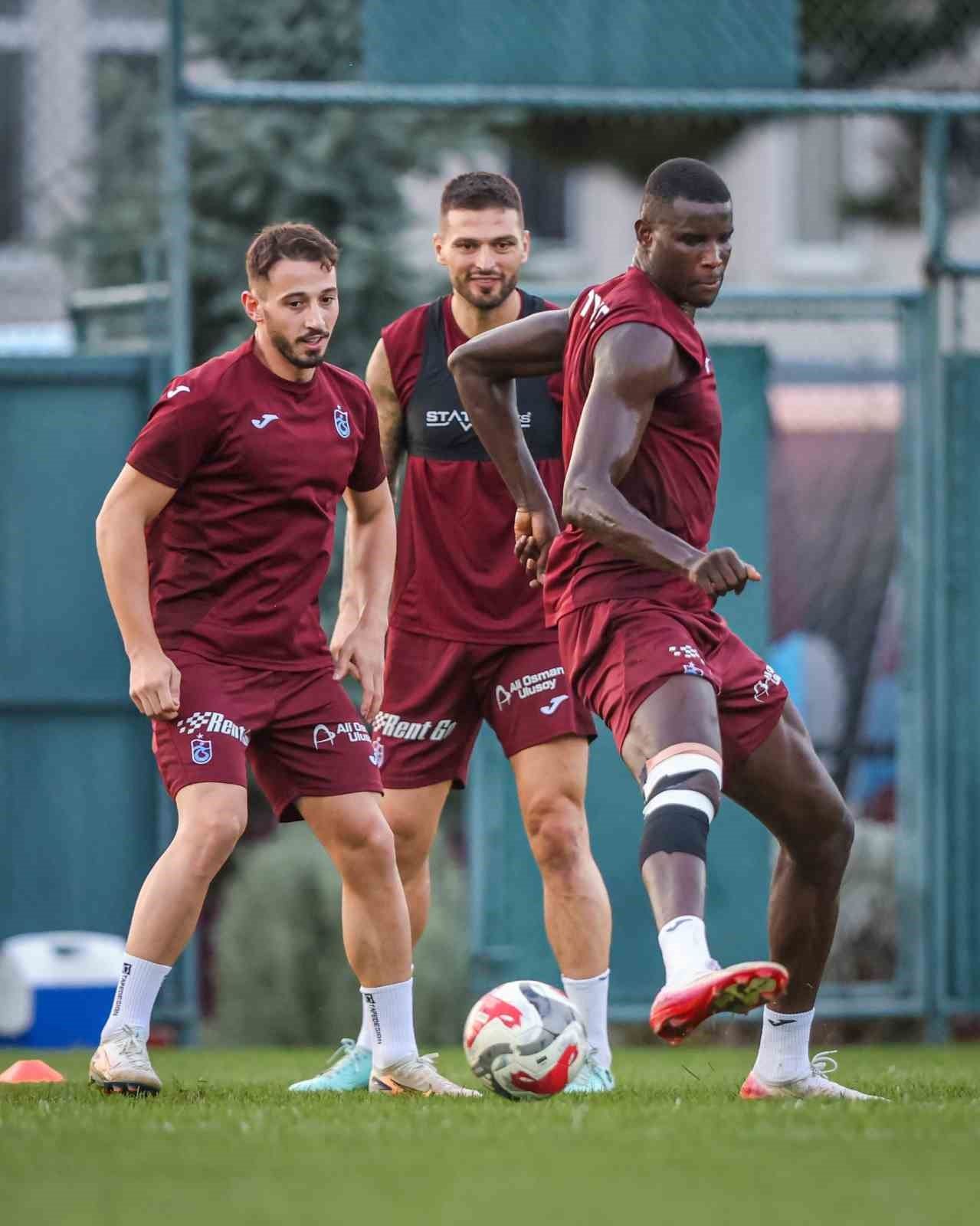 Trabzonspor, Fenerbahçe maçı hazırlıklarına başladı