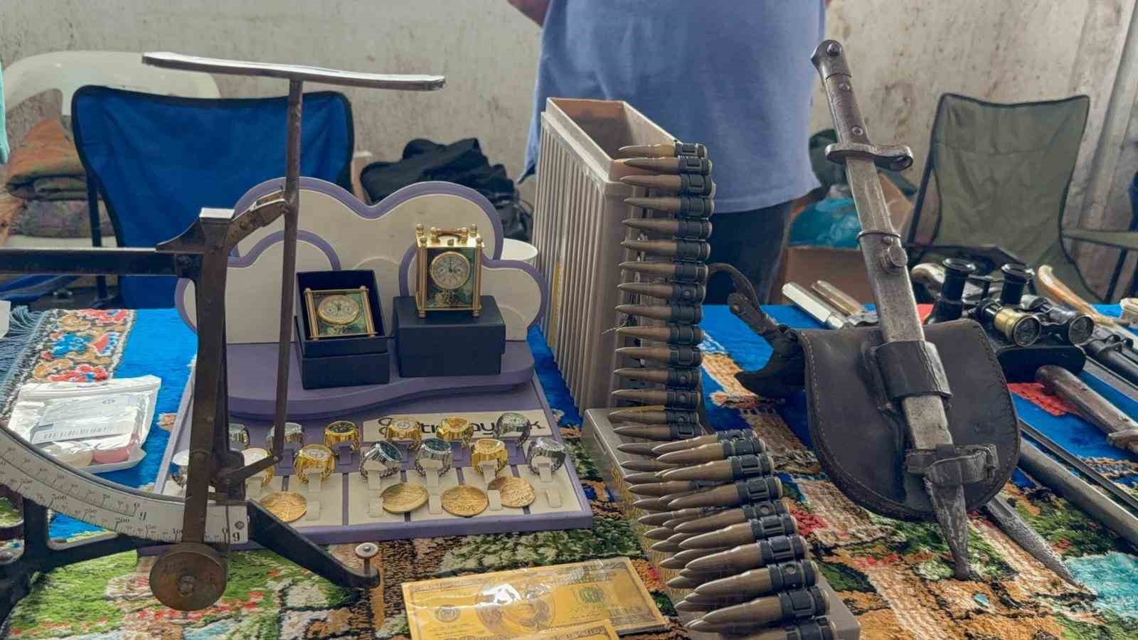 Antika pazarı yoğun ilgi görüyor