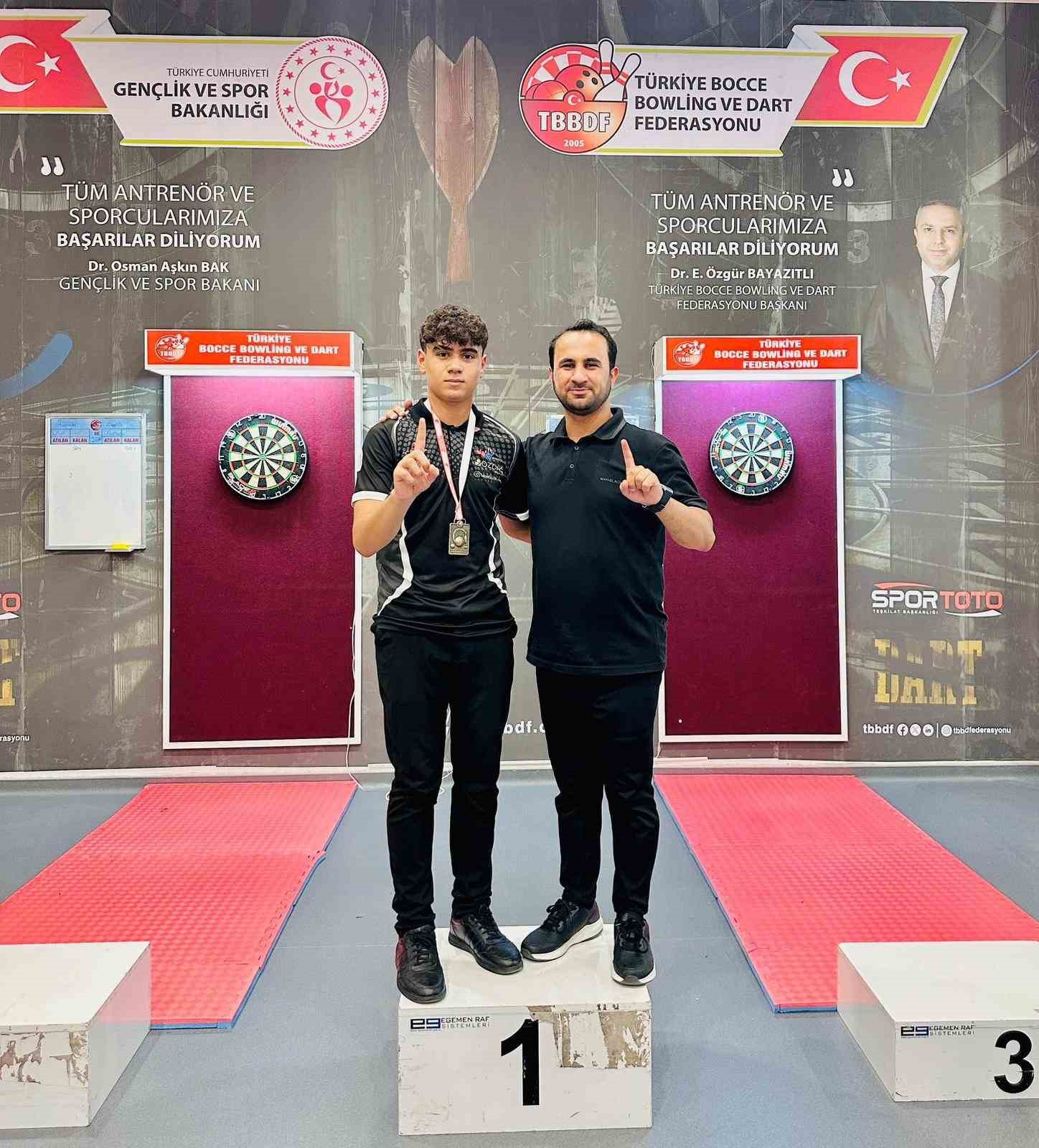 Elazığ dart sporcuları milli takımda