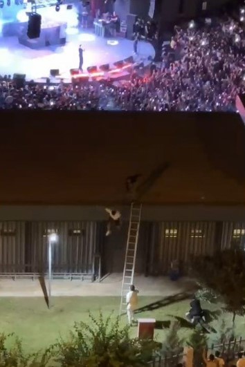 Konserde gençleri darbeden özel güvenlikçi tutuklandı