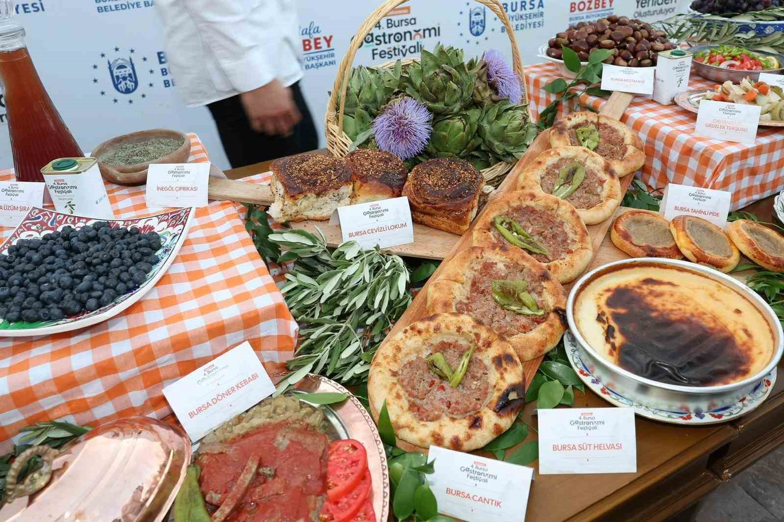 Bursa’da gastronomi festivali başlıyor