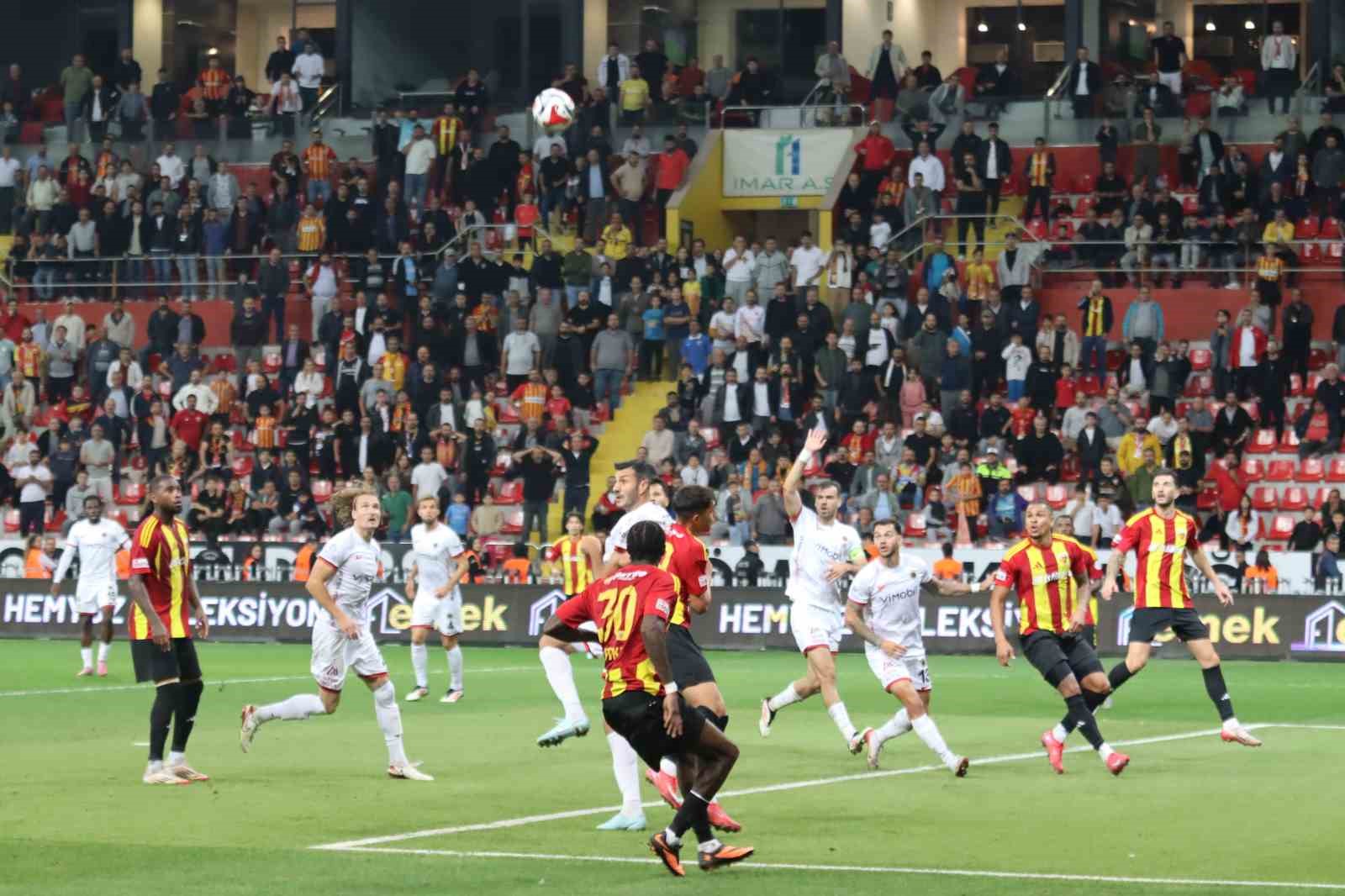 Trendyol Süper Lig: Kayserispor: 1 - Gençlerbirliği: 1 (Maç sonucu)