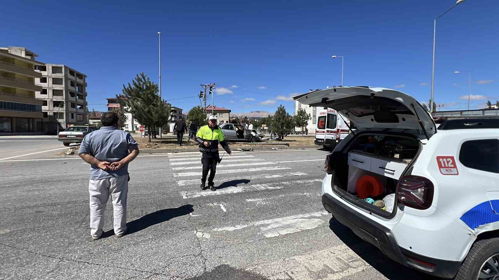 Kahramanmaraş’ta trafik kazası: 2 yaralı