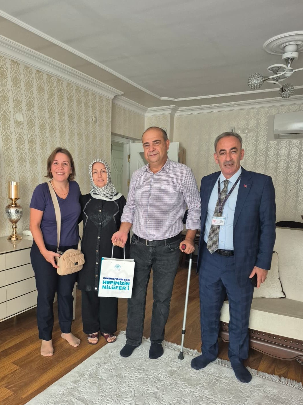 Nilüfer Belediyesi gazileri unutmadı