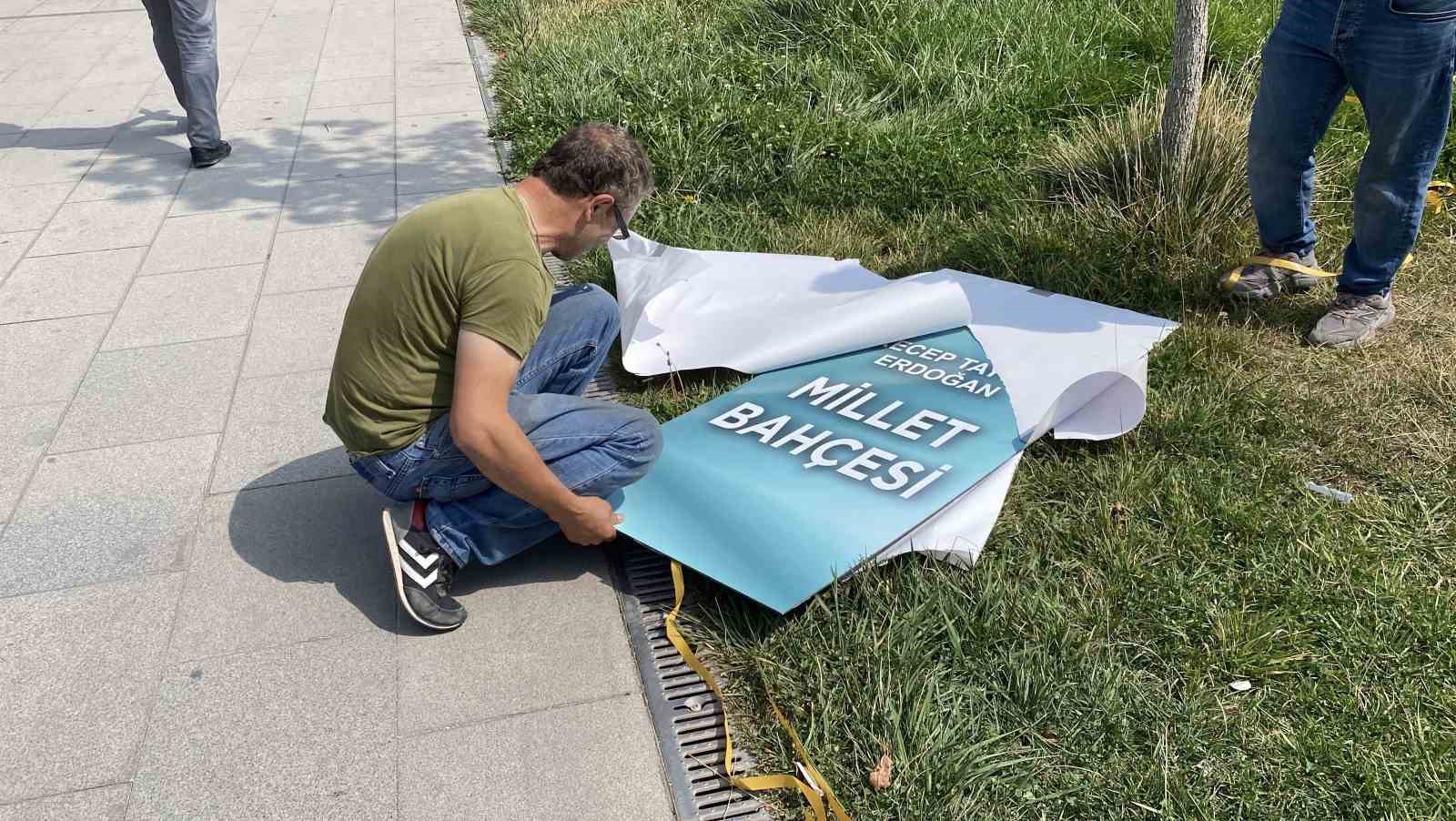 Millet Bahçesi’ndeki saygısızlığa valilikten jet müdahale